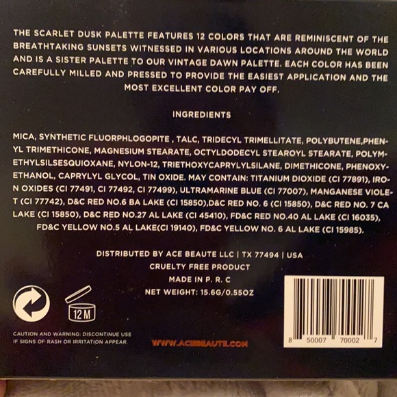 Eyeshadow Pallet - Picture 3 of 3